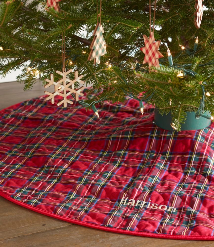 Classic Tree Skirt, Plaid, Red Plaid, small image number 2