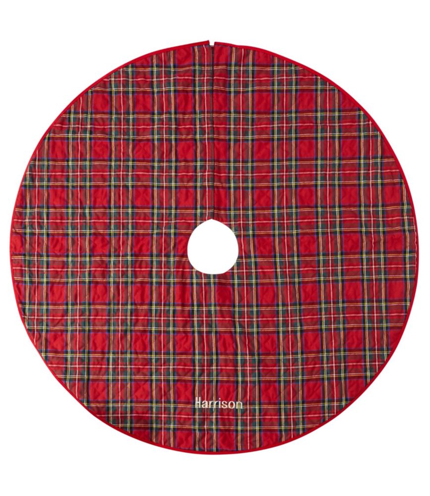 Classic Tree Skirt, Plaid, Red Plaid, small image number 1