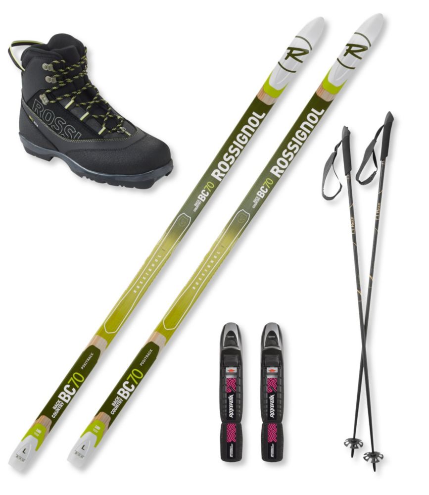 rossignol bc 70 backcountry skis