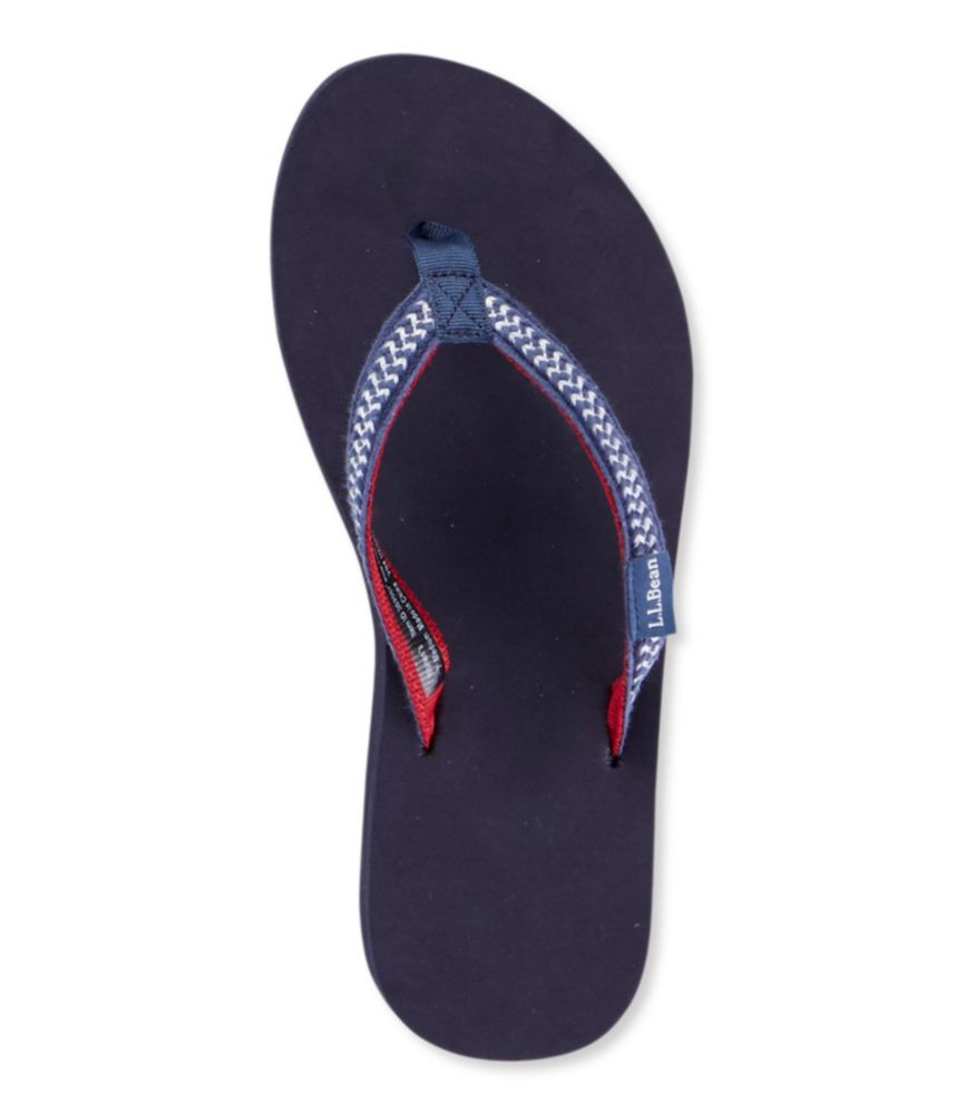 woven flip flops