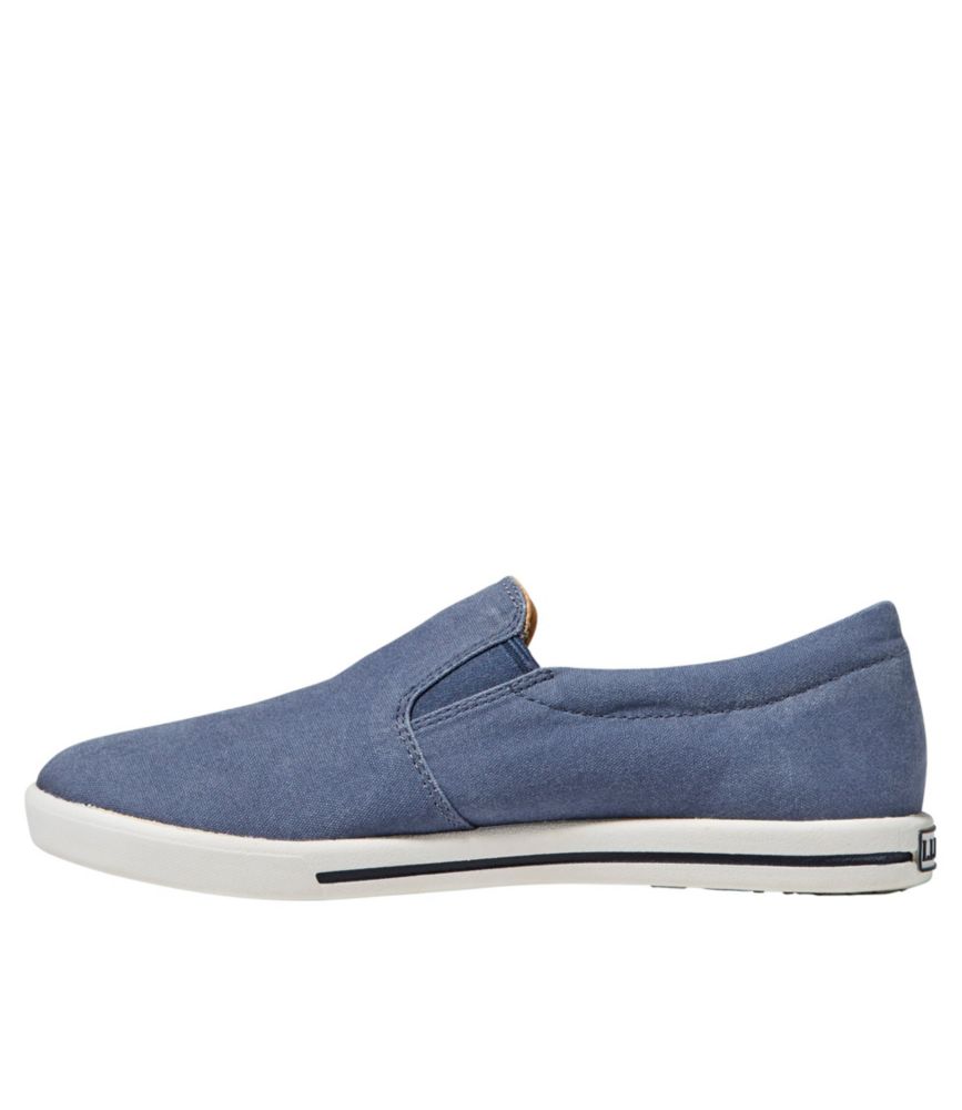 womens denim slip on sneakers