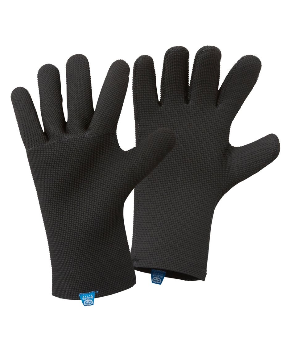 WATERPROOF L Large Neoprene Gloves Black Celsius Fishing Fleece Lined Ice Gear 