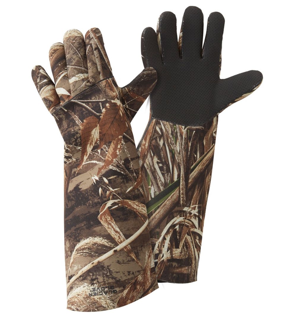 Glacier Glove Pro Waterfowler Waterproof Neoprene Gloves, Max 5