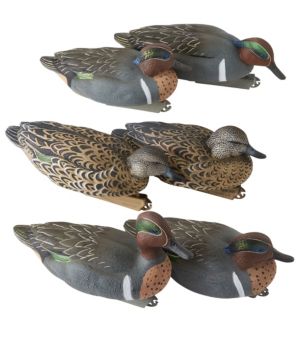 Avery Pro-Grade Decoys, Green-Winged Teal 6-Pack