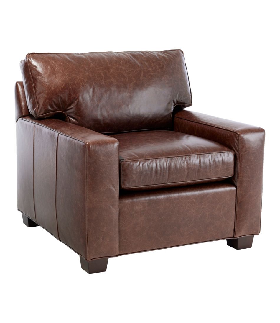 Portland Leather Chair | Chairs & Ottomans at L.L.Bean