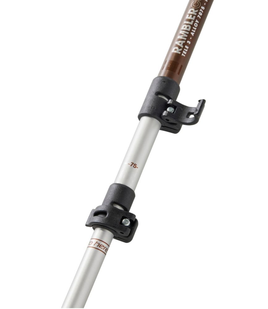 L.L.Bean Rambler PowerLock 2.1 Hiking Staff, Dark Brown, small image number 3