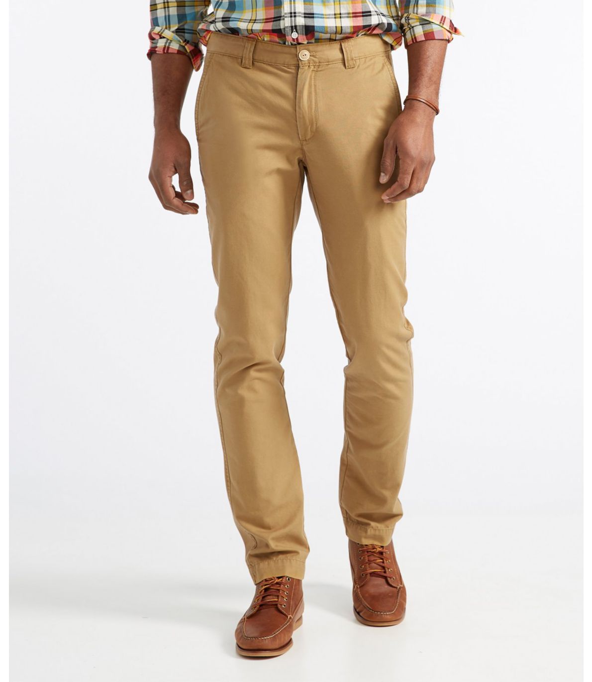 Men's Signature Washed Canvas Cloth Pants, Slim Straight at L.L. Bean