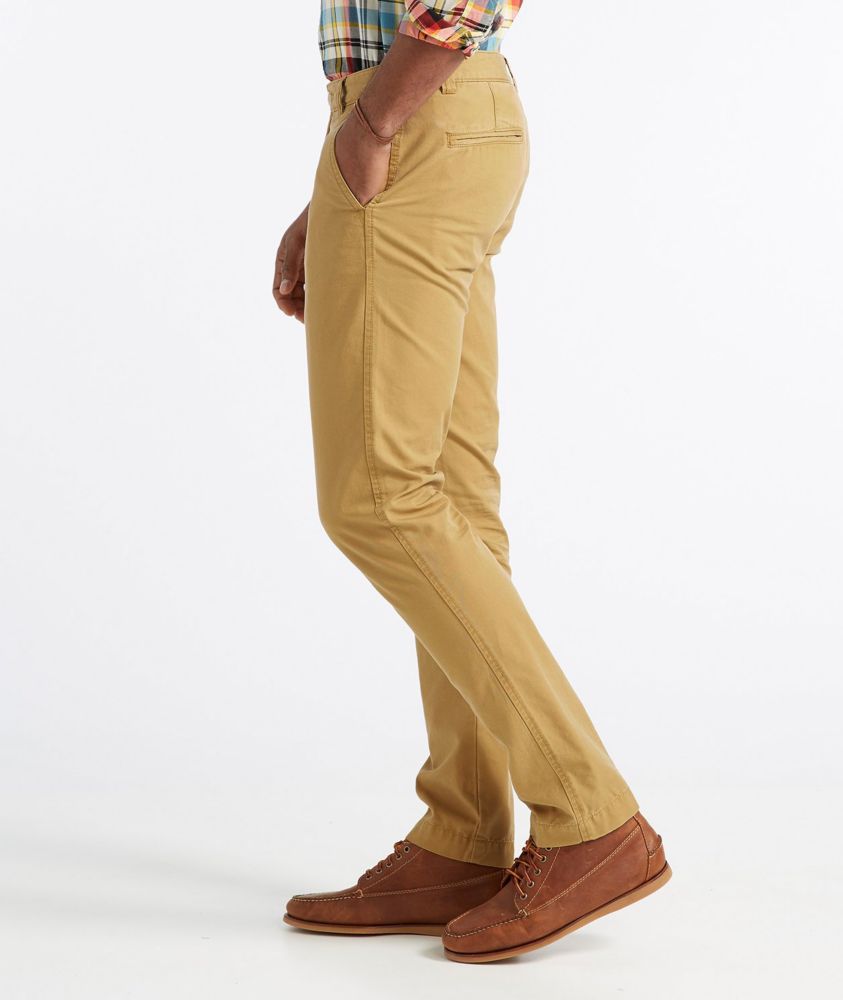 slim straight pants