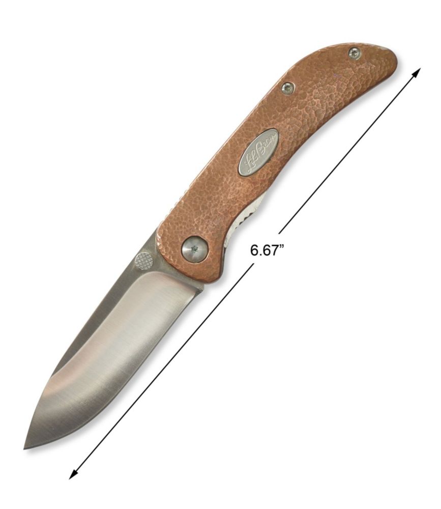 Double L Copper Folding Pocket Knife Knives at L.L.Bean
