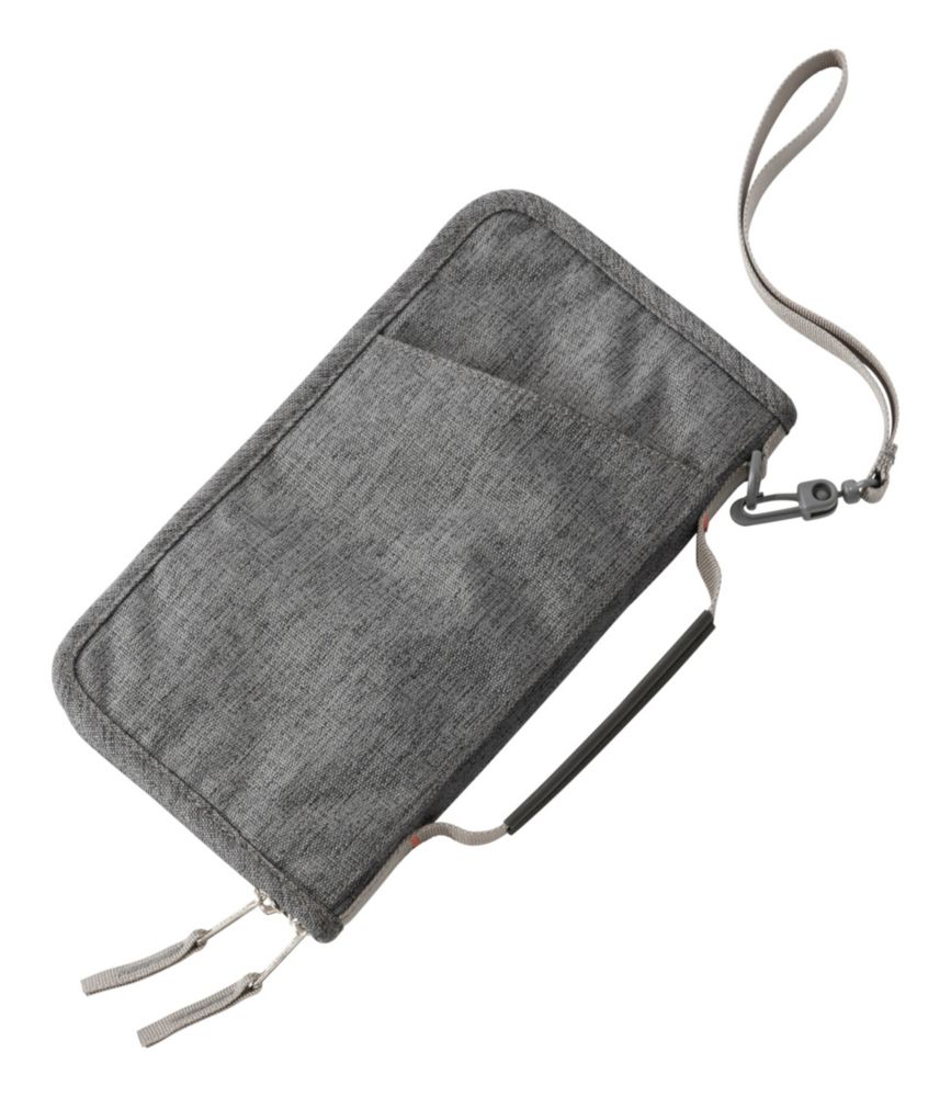 RFID-Blocking Travel Ticket Organizer, Grey Heather, small image number 2