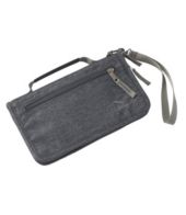 Vintage LL Bean Freeport Tassen & portemonnees Bagage & Reizen Reisportefeuilles Maine Travel Wallet/Lanyard Black/Green 2 Pockets Zipper/Velcro 