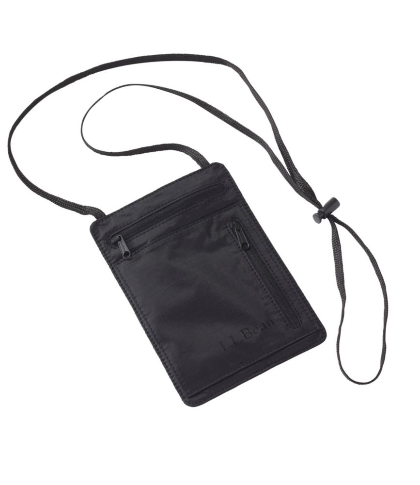 RFIDBlocking Travel Neck Wallet