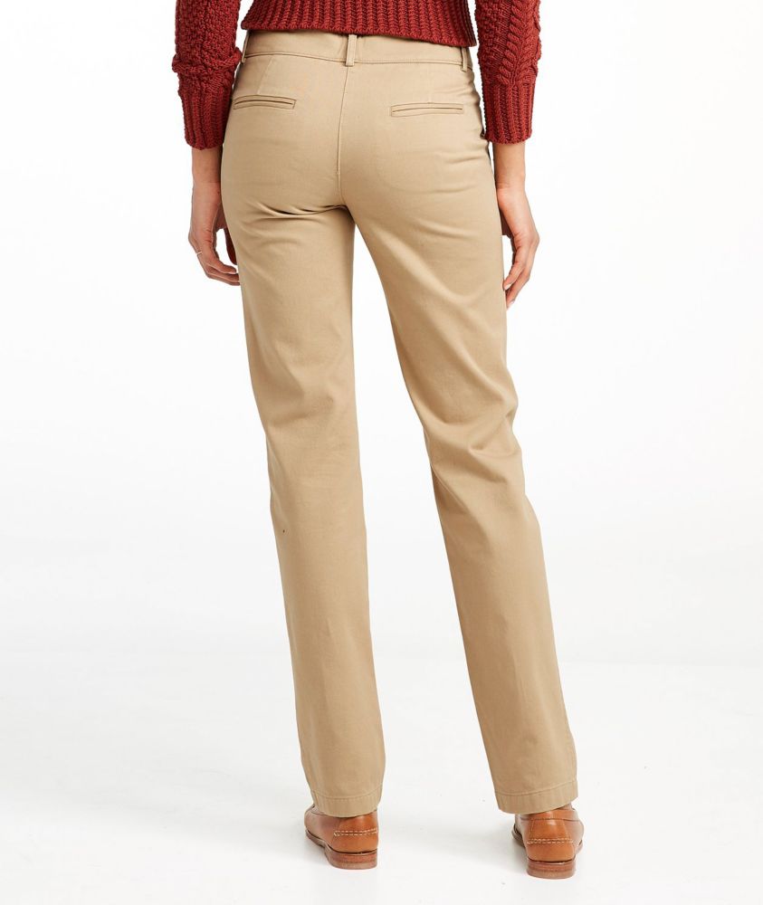 women's slim straight leg pants