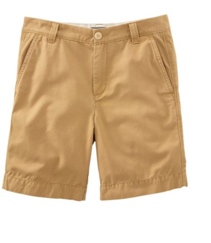 Men's Signature Washed-Canvas Cloth Shorts, Slim Straight 8