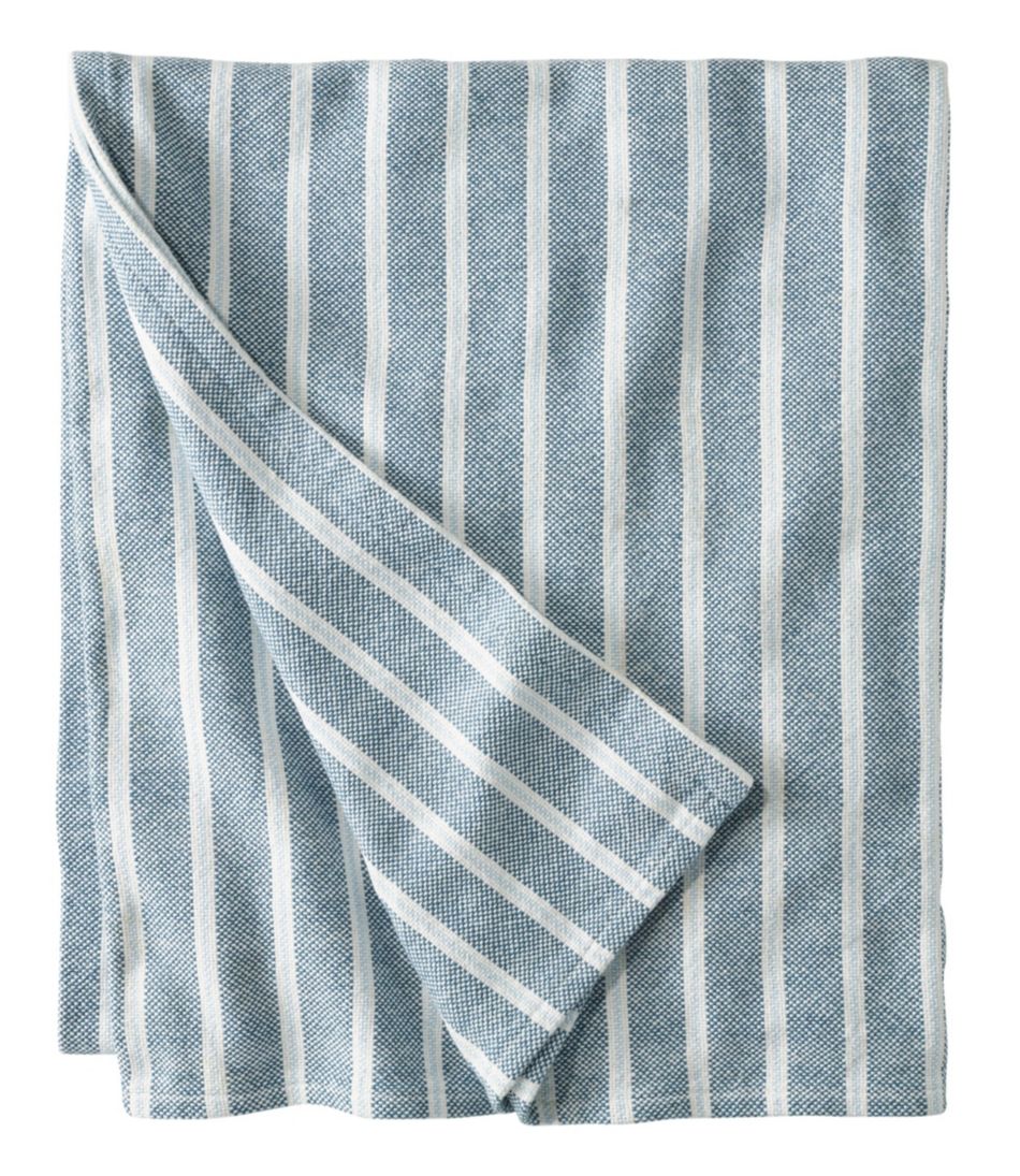 Brahms Mount Cotton Blanket, Stripe | Blankets & Throws at L.L.Bean