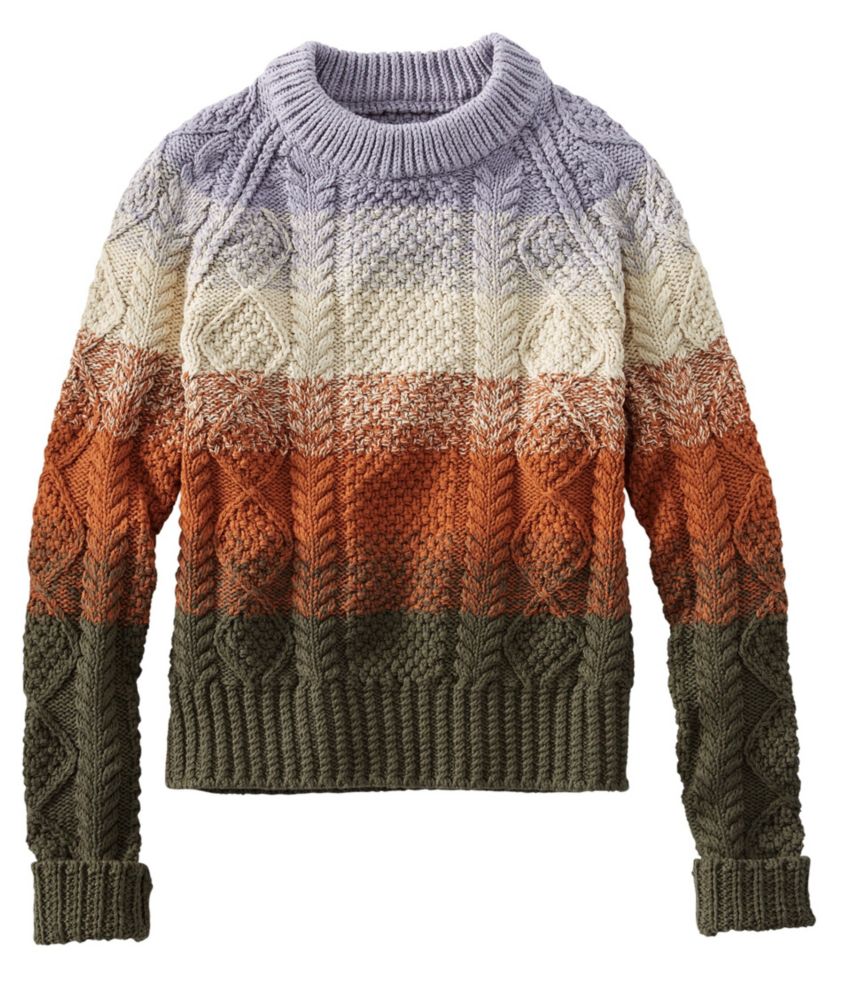 women's fisherman sweater