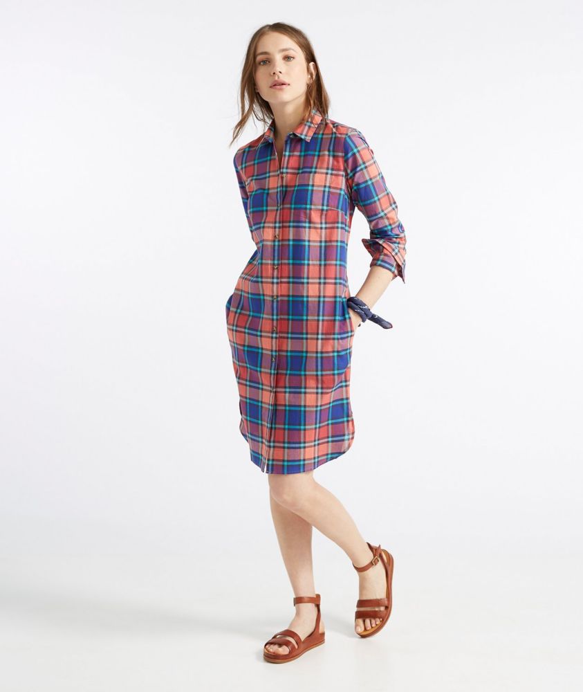 madras plaid dress womens