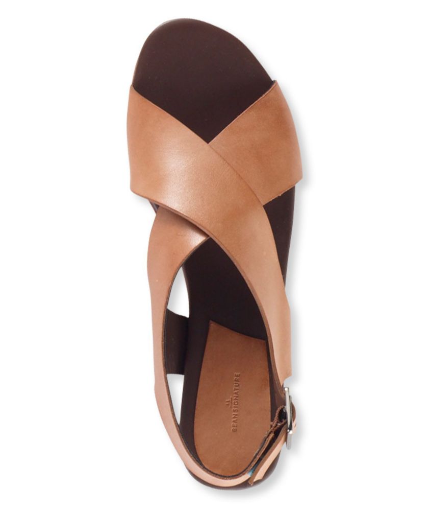 ll bean leather sandals