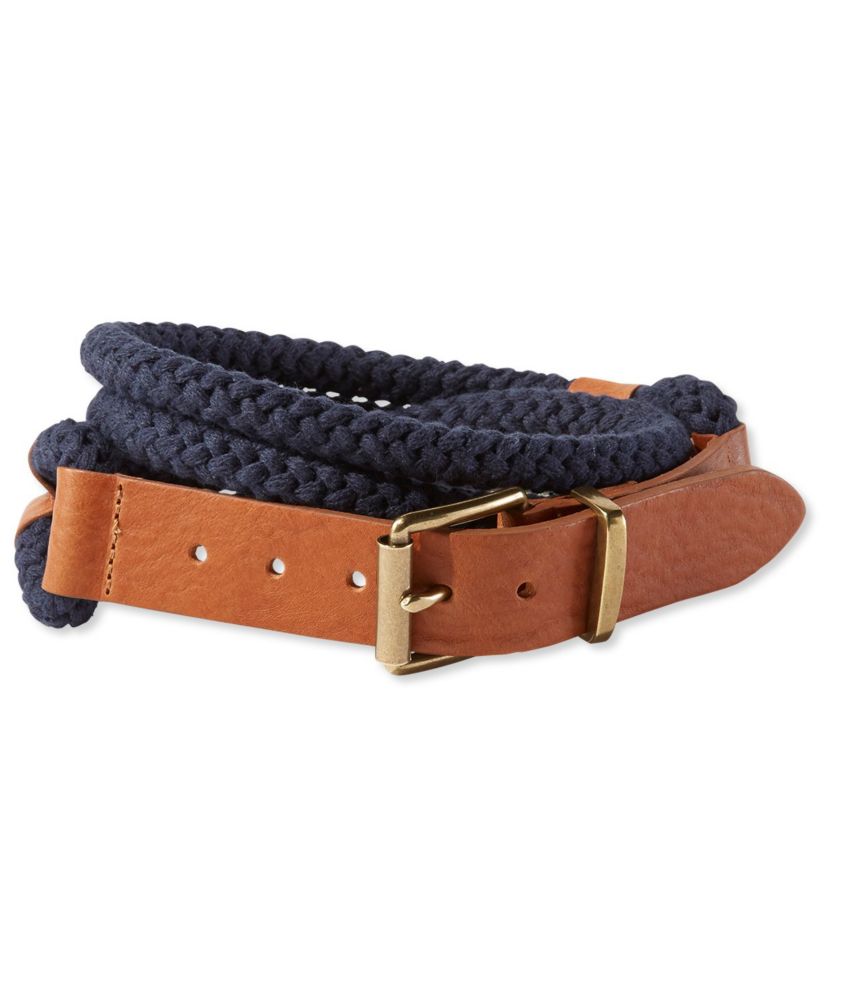 nautical rope belt mens