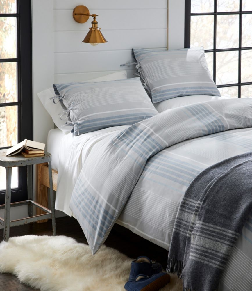Organic Cotton Comforter Cover Collection, Stripe, , small image number 6