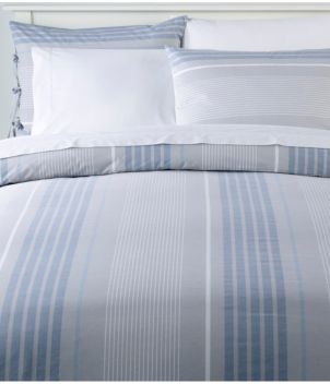 Organic Cotton Comforter Cover Collection, Stripe