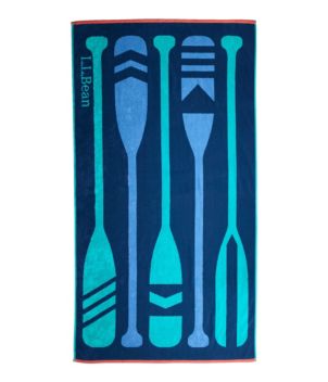 Seaside Beach Towel, Paddles