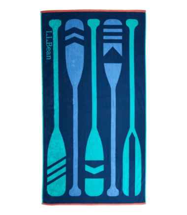 Seaside Beach Towel, Paddles