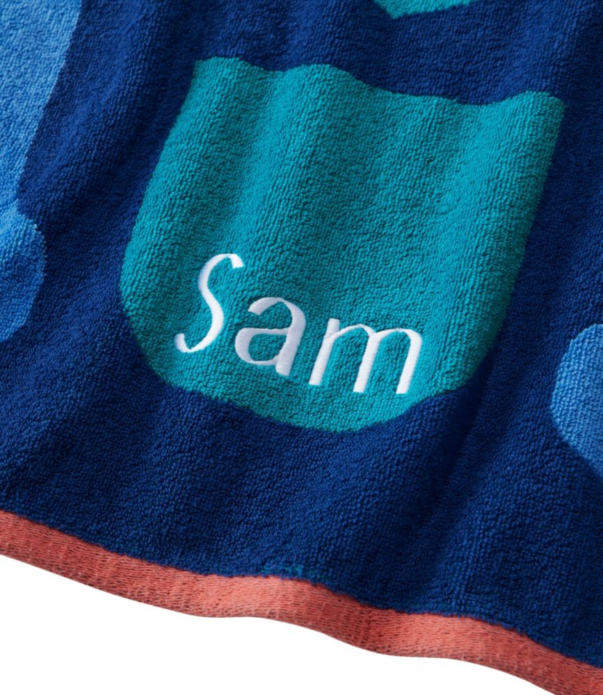 Seaside Beach Towel, Paddles