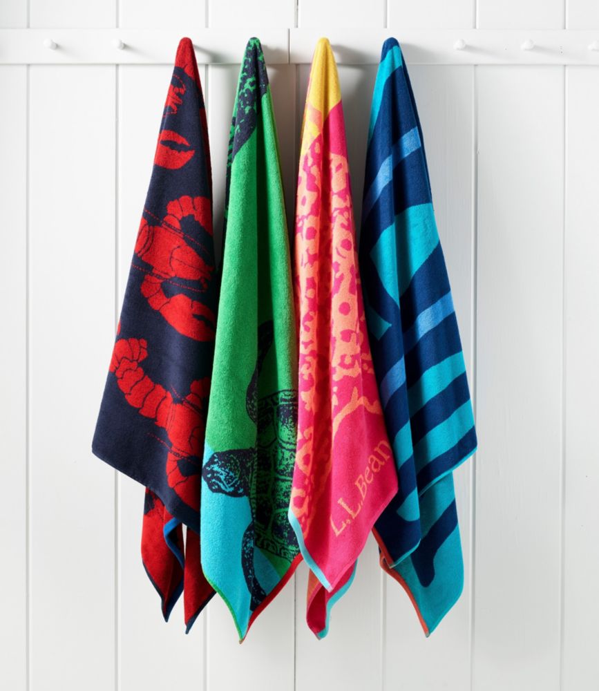 Seaside Beach Towel, Paddles
