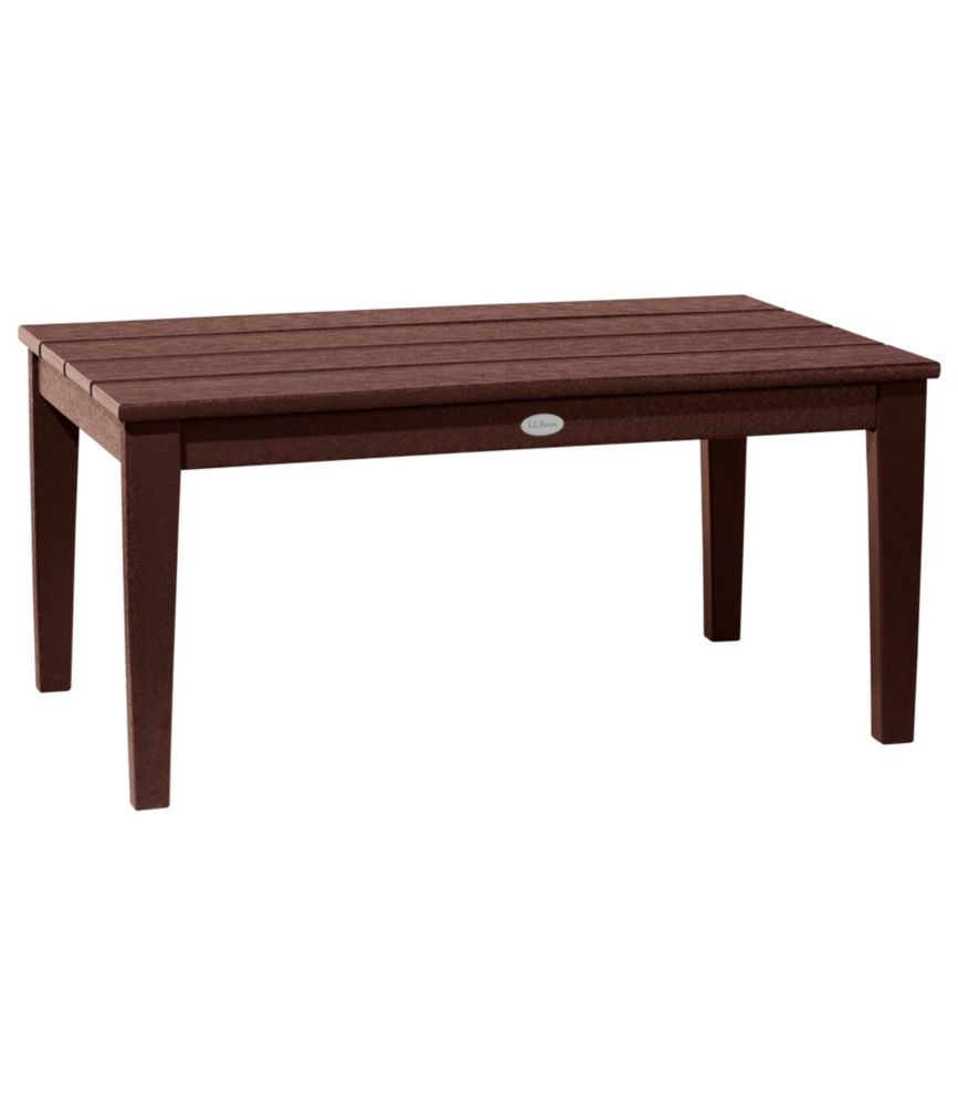 All-Weather Patio Coffee Table, Mahogany, small image number 1