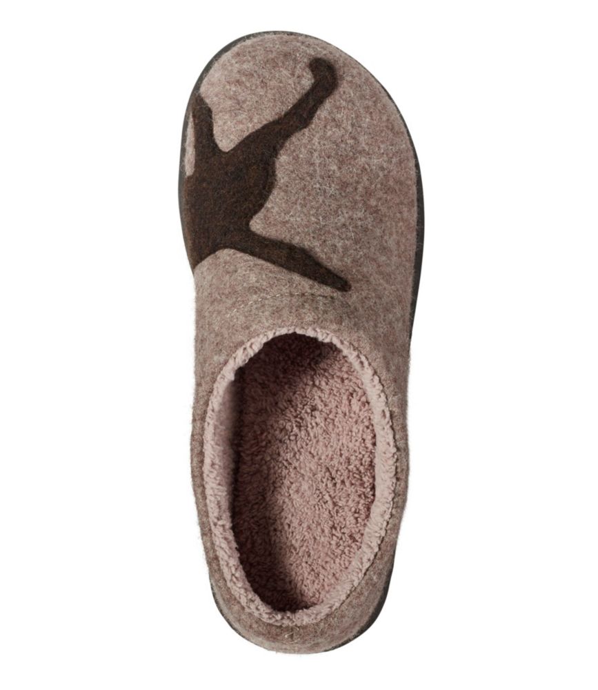 Women's Daybreak Scuffs, Motif, Taupe/Chocolate Dog, small image number 4