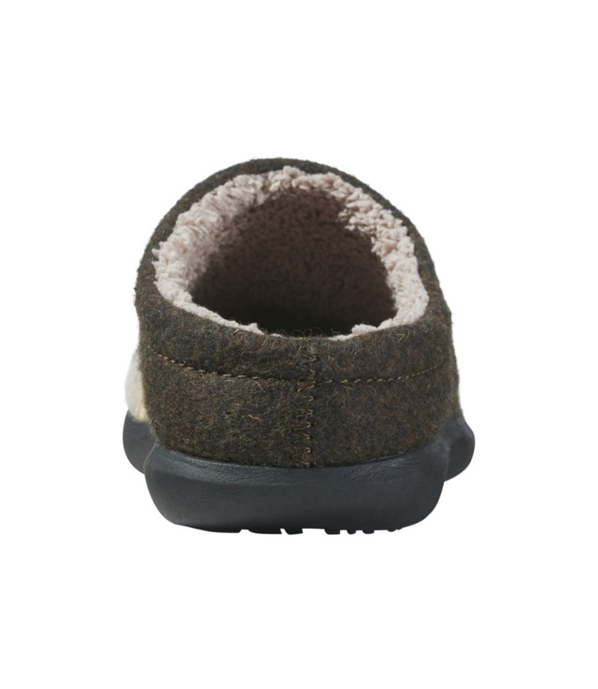 Women's Daybreak Scuffs, Motif, Bean Boot Brown/Golden RetrieverSantaHat, small image number 3