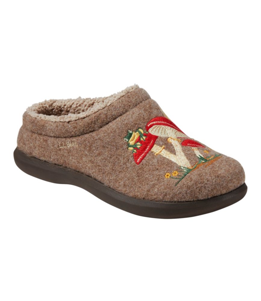 Women's Daybreak Scuffs, Motif, Taupe/Mushroom & Frog, small image number 6