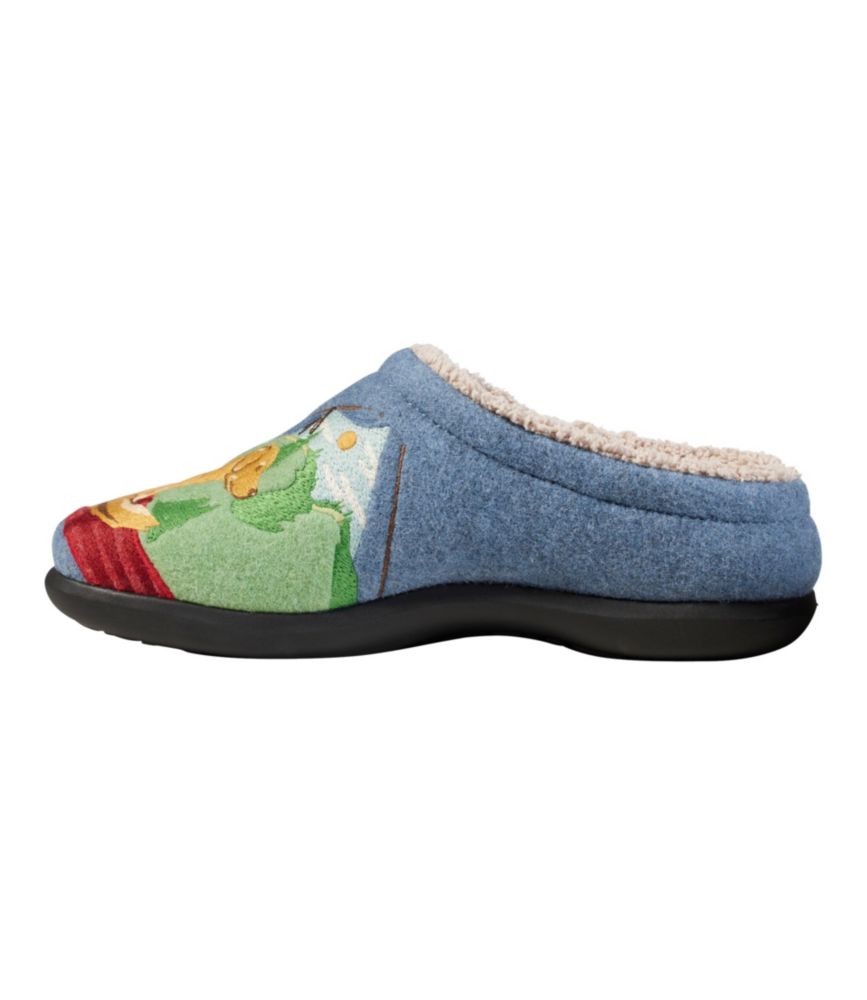 Women's Daybreak Scuffs, Motif, Cadet Blue/Best Friends, small image number 2