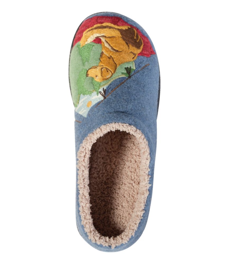 Women's Daybreak Scuffs, Motif, Cadet Blue/Best Friends, small image number 4