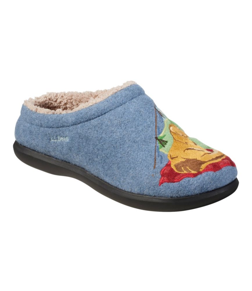 Women's Daybreak Scuffs, Motif, Cadet Blue/Best Friends, small image number 6