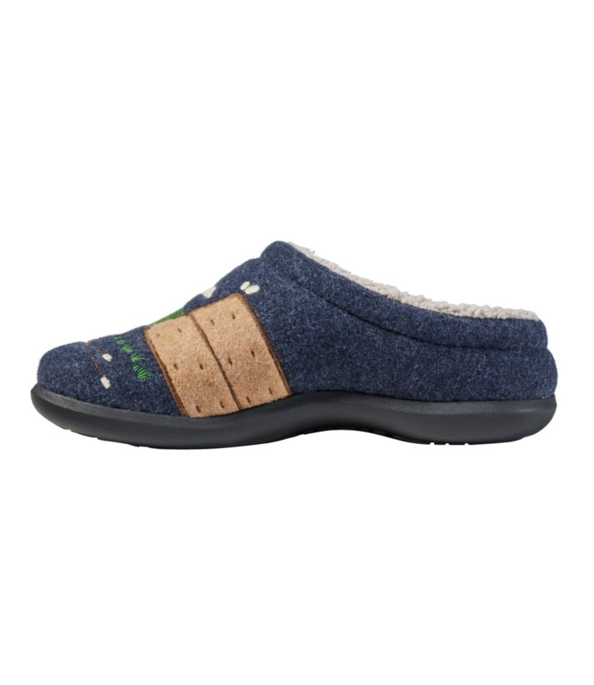 Women's Daybreak Scuffs, Motif, Classic Navy/S'more Camping, small image number 2