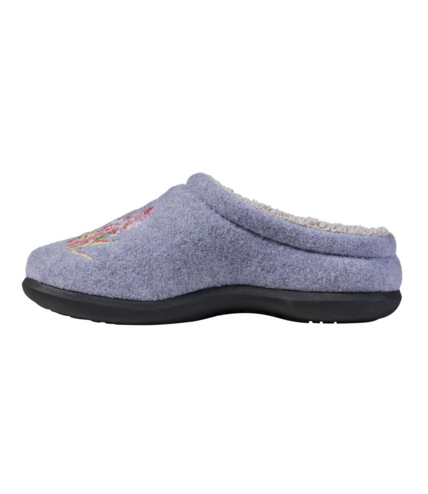 Women's Daybreak Scuffs, Motif, Gray Lavender/Jess Franks Wild Flowers, small image number 2