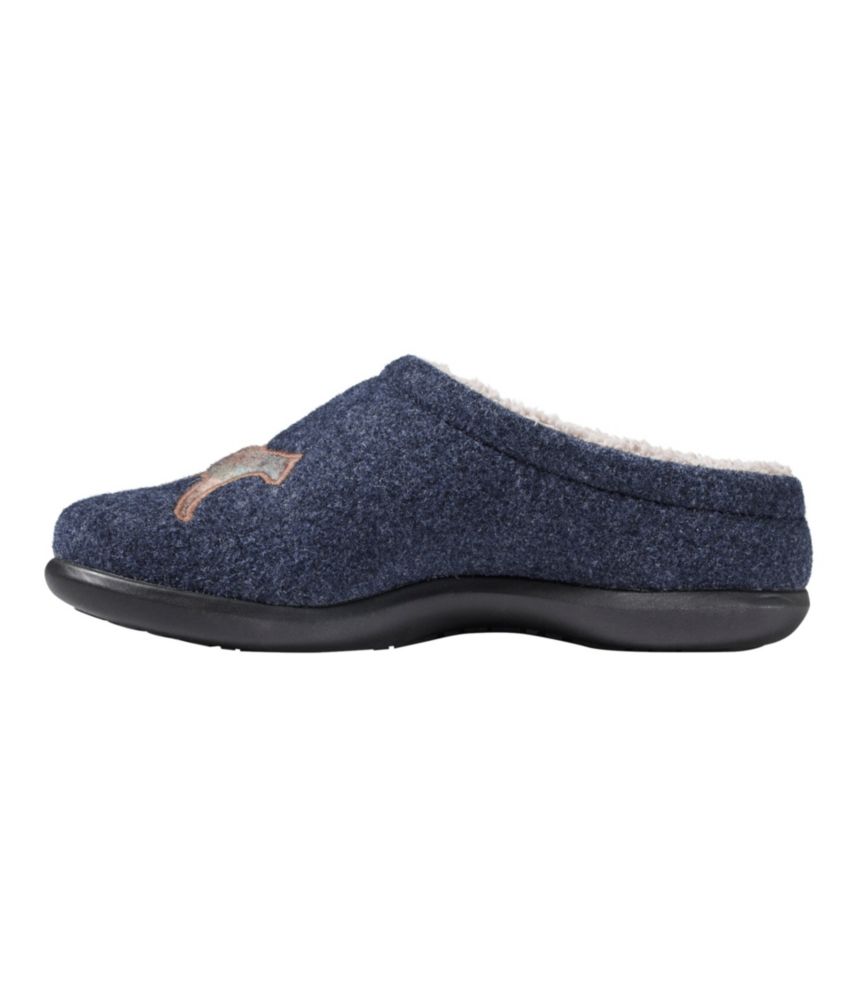 Women's Daybreak Scuffs, Motif, Classic Navy/Cats, small image number 2