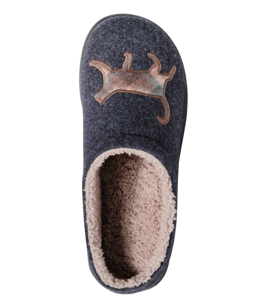 Women's Daybreak Scuffs, Motif, Classic Navy/Cats, small image number 4