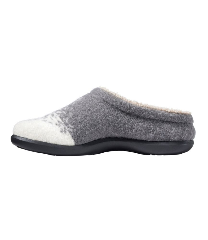 Women's Daybreak Scuffs, Motif, Warm Gray/Pearl Fair Isle, small image number 2