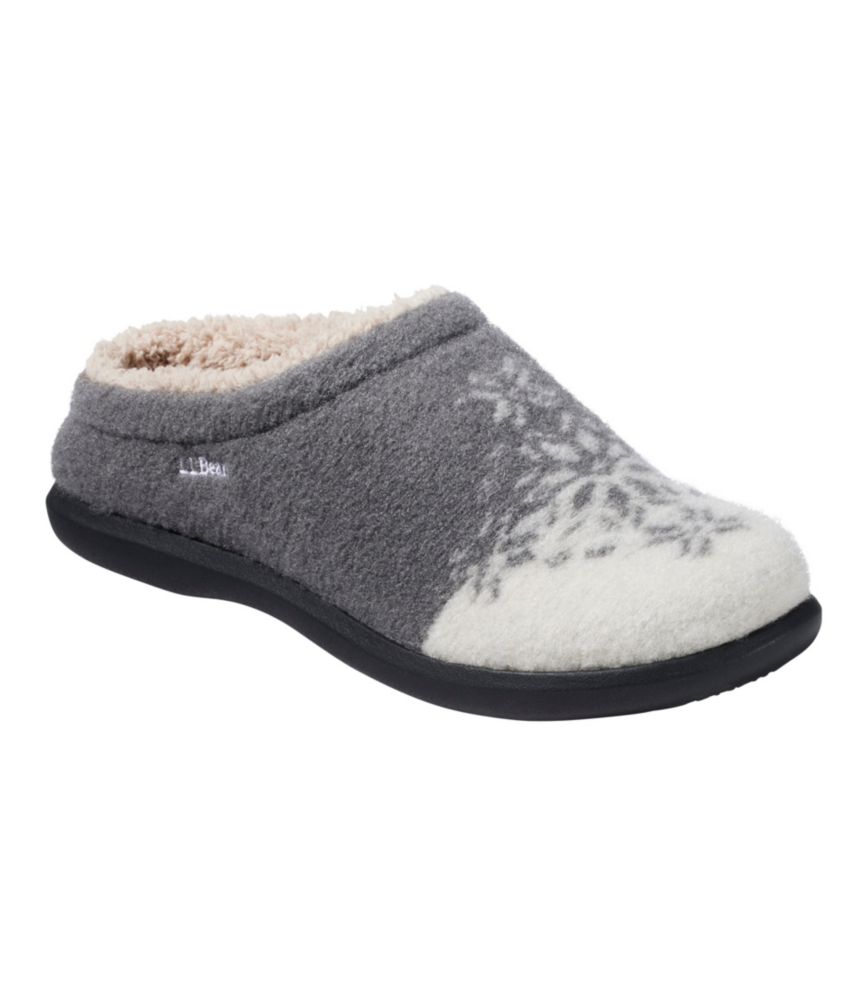 Women's Daybreak Scuffs, Motif, Warm Gray/Pearl Fair Isle, small image number 6