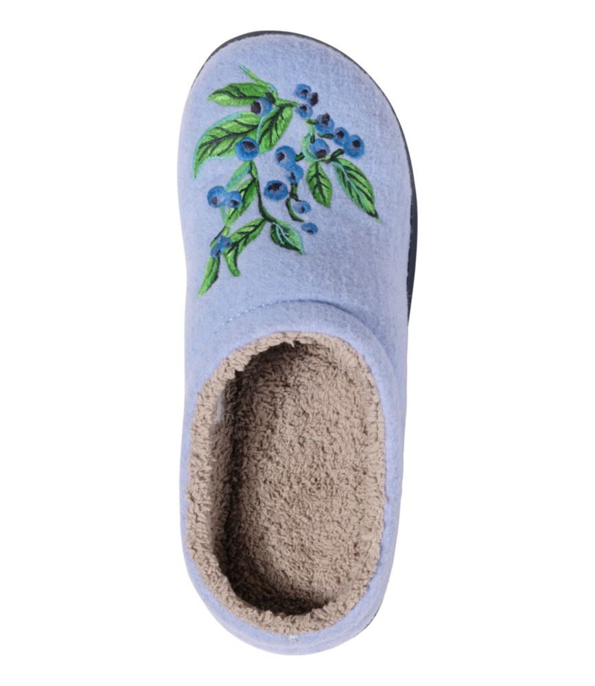 Women's Daybreak Scuffs, Motif, Seaboard Blue/JessFrank/Blueberries, small image number 4