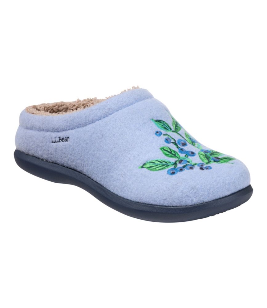 Women's Daybreak Scuffs, Motif, Seaboard Blue/JessFrank/Blueberries, small image number 6
