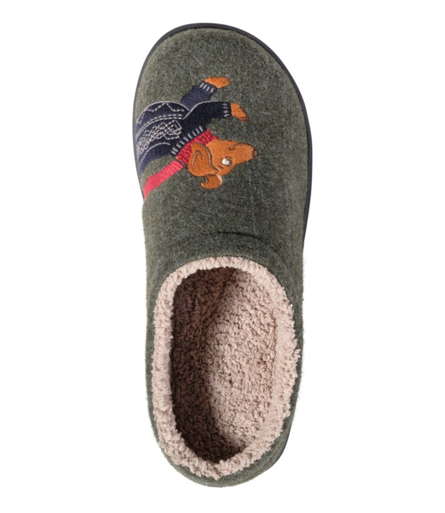 Women's Daybreak Scuffs, Motif, OliveGray/Dachsund, small image number 4
