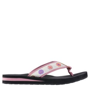 Women's Original Maine Isle Flip-Flops, Motif