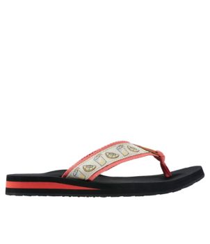 Women's Original Maine Isle Flip-Flops, Motif