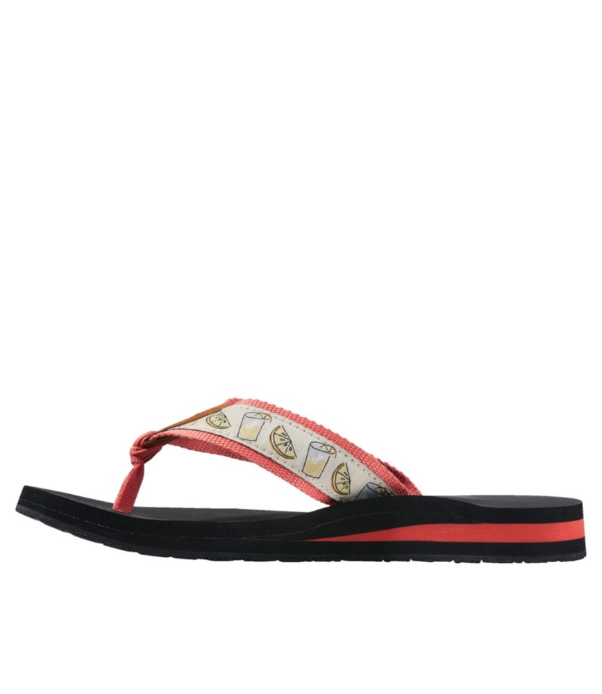 Women's Original Maine Isle Flip-Flops, Motif