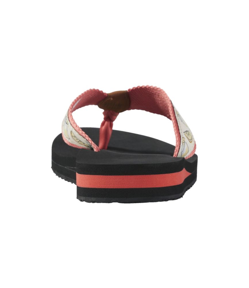 Women's Original Maine Isle Flip-Flops, Motif