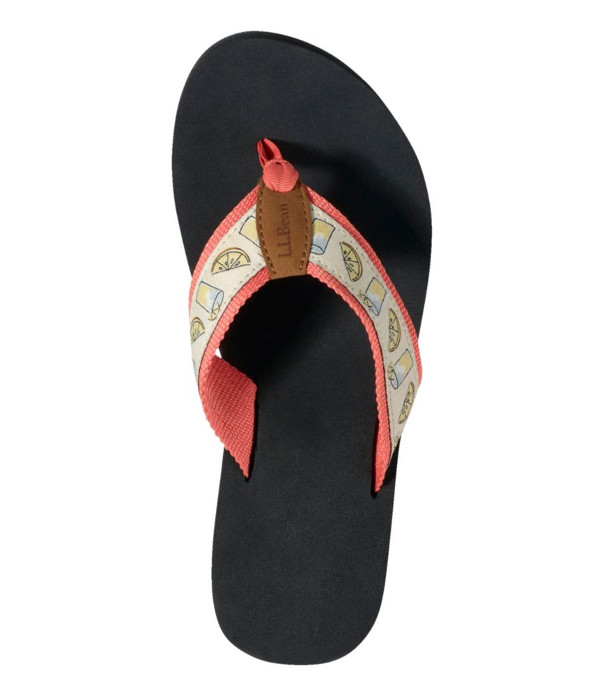 Women's Original Maine Isle Flip-Flops, Motif